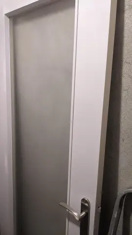 2 portes bois blanc et vitre