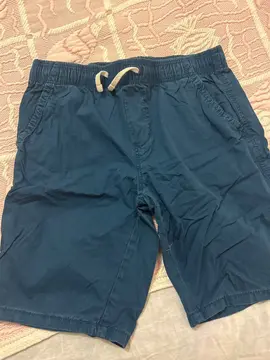 short bleu 12 ans
