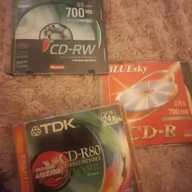 CD -RW enregistrable pour usage multimédia