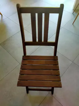 chaise pliante de jardin