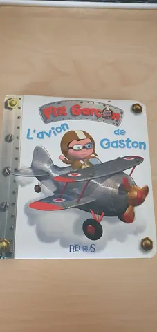 l'avion de Gaston