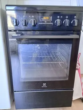 cuisinière vitrocéramique à débrancher