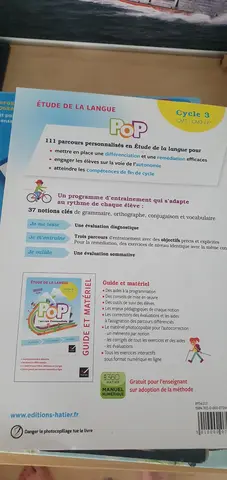 pop parcours personnalisés :etudes de la langue