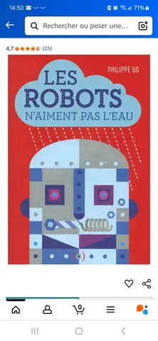 Livre enfant Pop up Les Robots