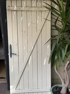 Porte en bois