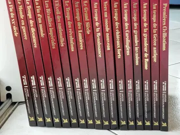 Encyclopédie illustrée "Histoire du monde" en 17 volumes