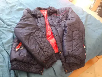Blouson de ski homme taille 48 bleu marine