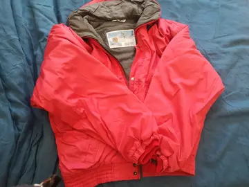 blouson de ski homme rouge taille L