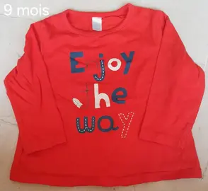 Tee-shirt 9 mois