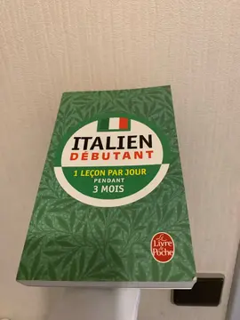 livre Italien débutant