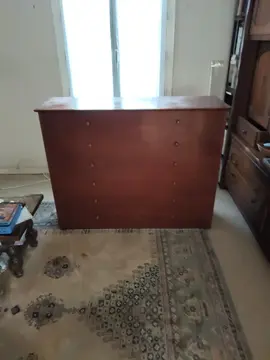 Lit commode