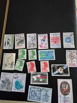timbre français lot 1. 9.7.25