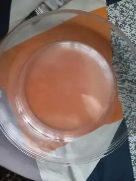 4 assiettes transparente