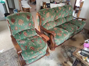 Canapé 3 places + fauteuil