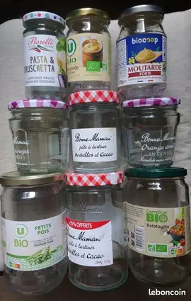 Bocaux / pots en verre