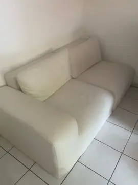 Canapé modulable blanc