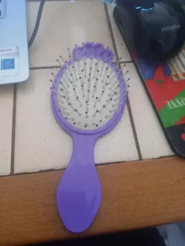 petite brosse a cheveux pour enfant fille de la fée clochette