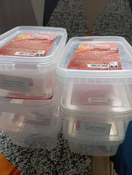 6 boîtes de conservation