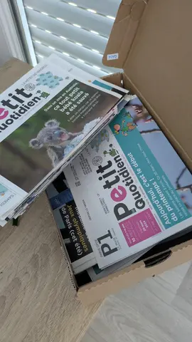lot de 1 année du magazine le petit quotidien