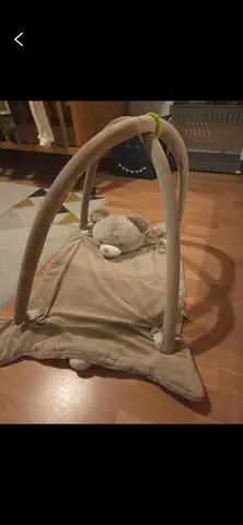 tapis d'éveil bébé ours marron