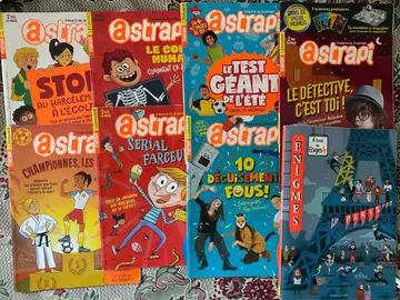 divers magazines 7-12 ans