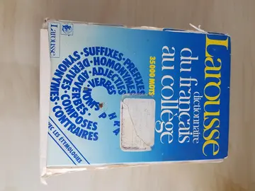 dictionnaire du français au collège