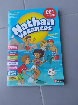 cahier de vacances