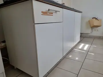 meubles cuisine et plan de travail