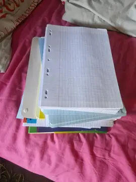 lots feuilles format A4