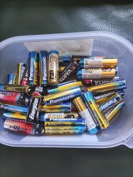 piles usagées.