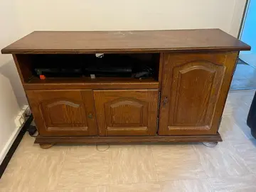 Meu le tv bois (3 Portes)