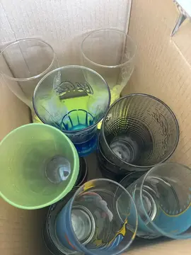lot verre coca + 2 super heros