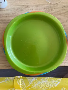 assiette et verre en plastique pour bébé/enfant