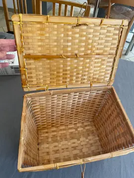 panier en roseau