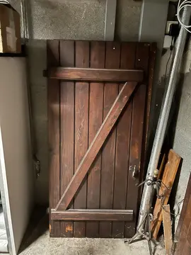 volets en bois