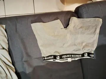 t shirt bleu xl