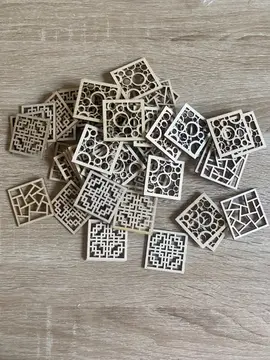 Petits décors en bois