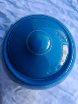 pot rond pour romp bleu