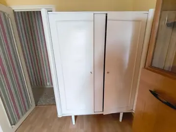 armoire blanche penderie