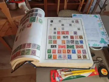 collection de timbres
