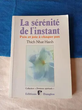 la sérénité de l'instant