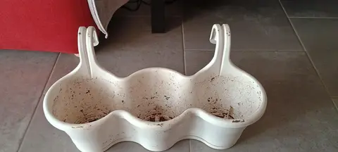 pot de fleur à accrocher
