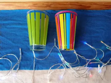 Deux verres à eau