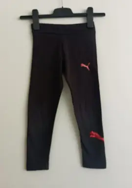 Legging noir. Puma. Taille 5 - 6 ans