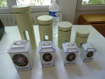 Pots de rangement cuisine