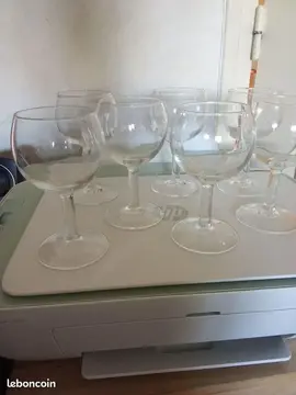 lot de 7 verres