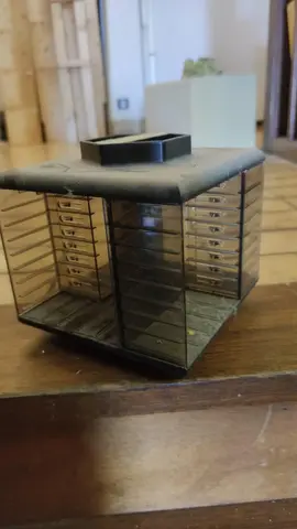 rangement cassette audio et CD musique