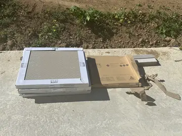 carrelage gris et sable (sdb)