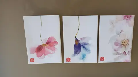 cartes postales fleurs