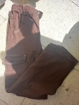 Pantalon en coton marron 12 à 14 ans